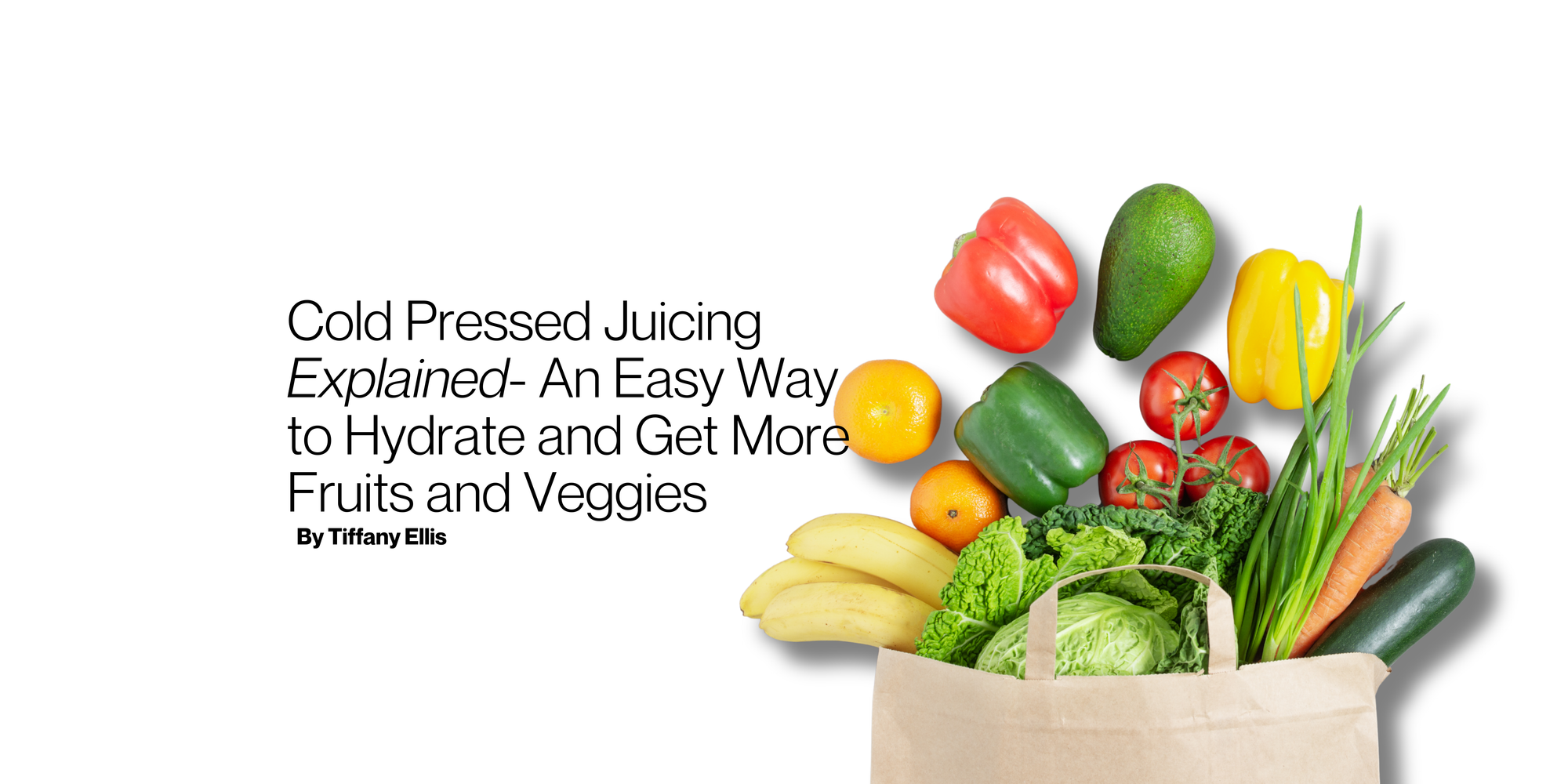 Raw veggies for cold pressed juice