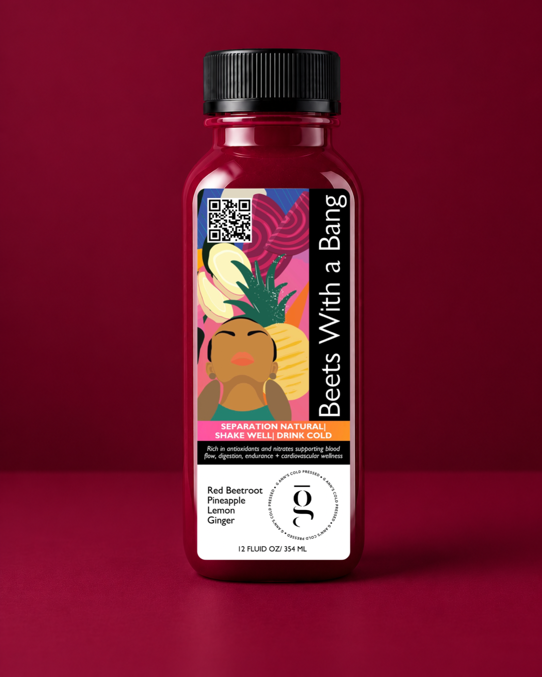 Beets With a Bang – Circulation-Boosting Juice with Beets & Ginger (12oz)